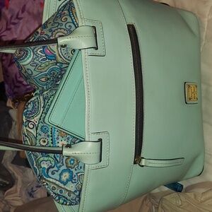 DOONEY & BOURKE Beacon Amiele Tote w/ Matching Vera Bradley SLG's